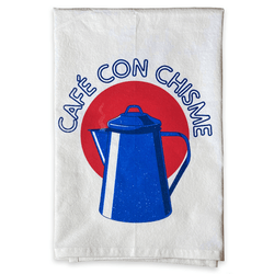 Café con Chisme Tea Towel