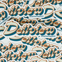 BarbacoApparel's Dellview Vinyl Sticker