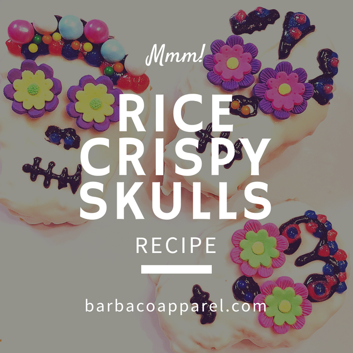 Sugar Skulls with a Snap, Crackle, Pop: H-E-B Rice Crispy Cookie Butter Skulls