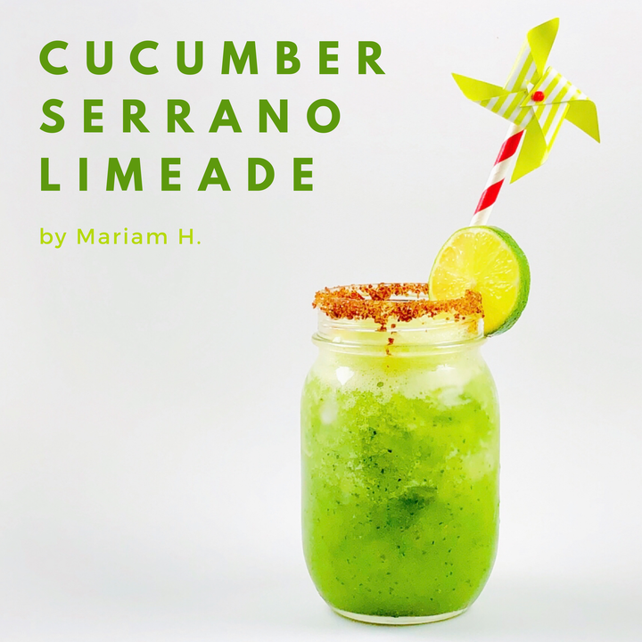 BarbacoApparel Test Kitchen: Cucumber Serrano Limeade