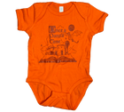 Once a Panza Time Graphic Onesie and Toddler Tee