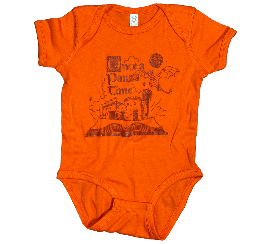 Once a Panza Time Graphic Onesie and Toddler Tee