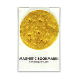 Corn Tortilla Magnetic Bookmark (handmade)