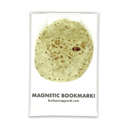 Flour Tortilla Magnetic Bookmark (handmade)