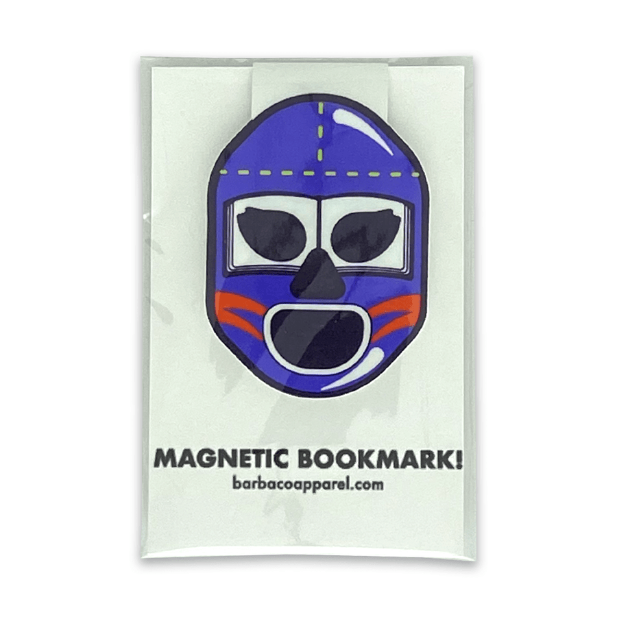 Luchador Magnetic Bookmark (handmade)