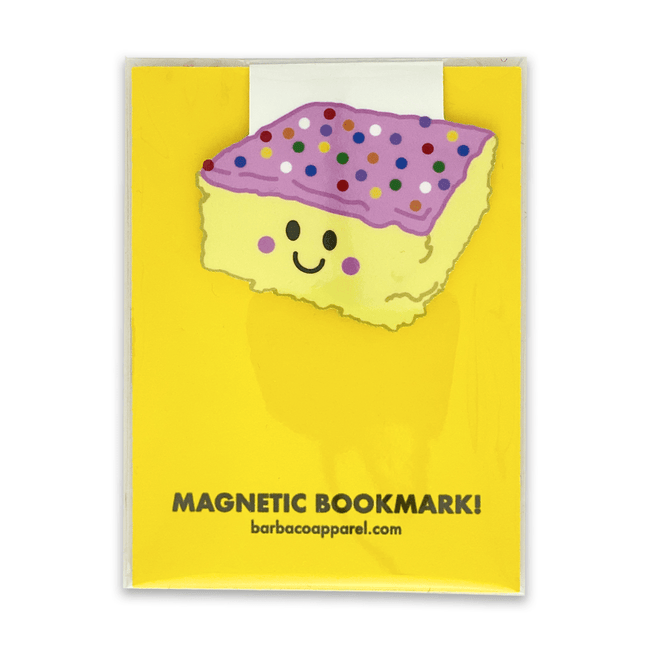 Pink Cake Magnetic Bookmark (handmade)