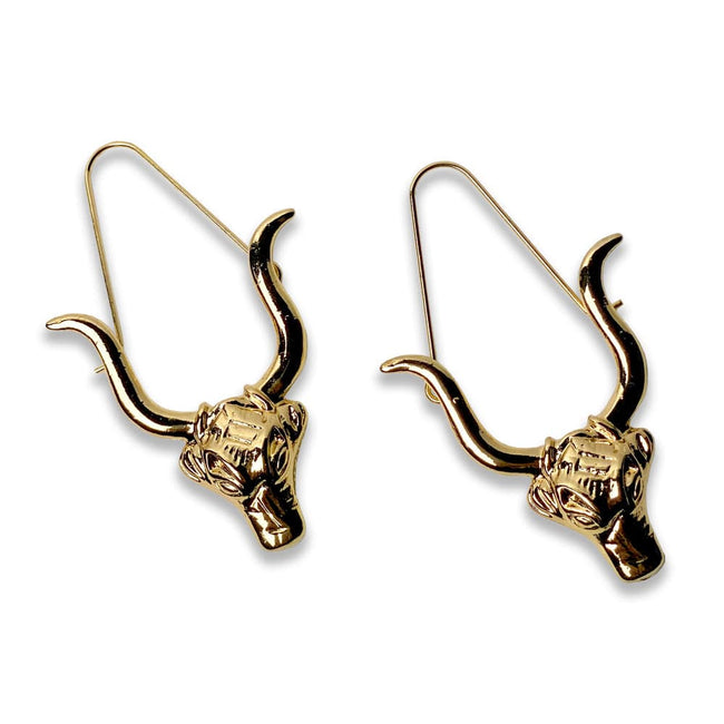 Longhorn Earrings