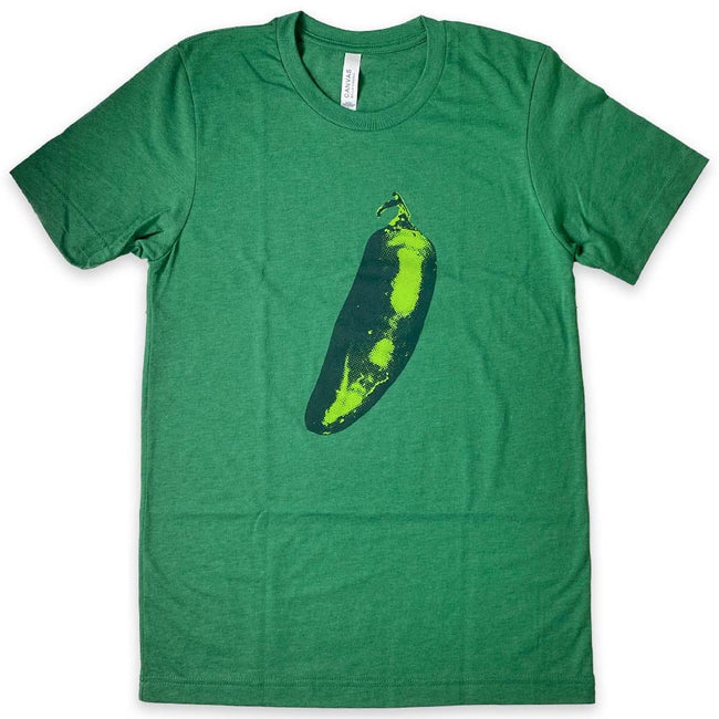 BarbacoApparel's Jalapeño Graphic Tee (front view)