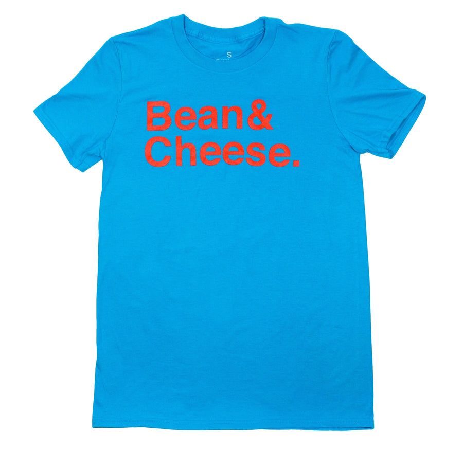 BarbacoApparel's Bean & Cheese Graphic Tee (front view)