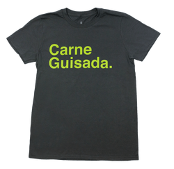BarbacoApparel's Carne Guisada Taco Graphic Tee (front view)