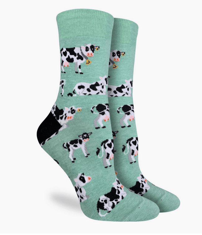 Good Luck Sock's Unisex Cow Socks
