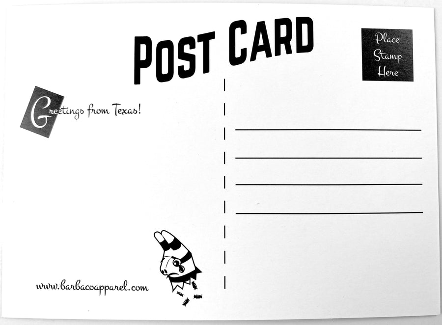 San Antonio Otomi-Style Post Card