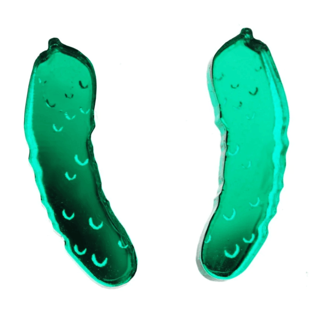 Vinca's Pickle Earrings