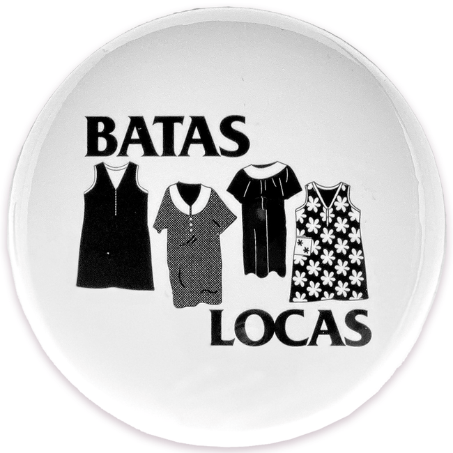 BarbacoApparel's Batas Locas 3" Magnet or Handheld Mirror