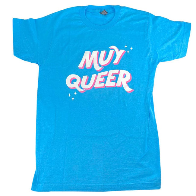 BarbacoApparel's Muy Queer Graphic Tee (front view)