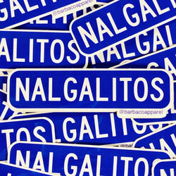 BarbacoApparel Nalgalitos Heights Vinyl Sticker