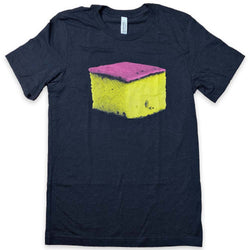 BarbacoApparel's Pink Cake Pan Dulce Graphic Tee (front view)