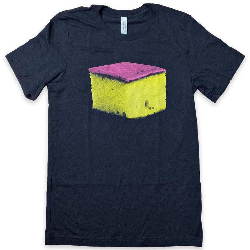 BarbacoApparel's Pink Cake Pan Dulce Graphic Tee (front view)