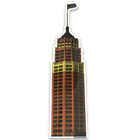 BarbacoApparel's Tower Life Building Die-Cut Bookmark